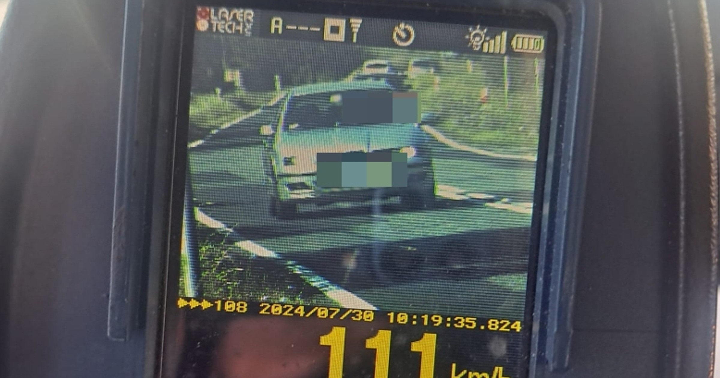 Zauważyli go policjanci z grupy Speed. Dostał 4000 zł mandatu