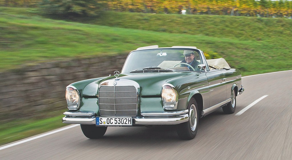 Mercedes 220 SEb Cabriolet - świadek złotych czasów