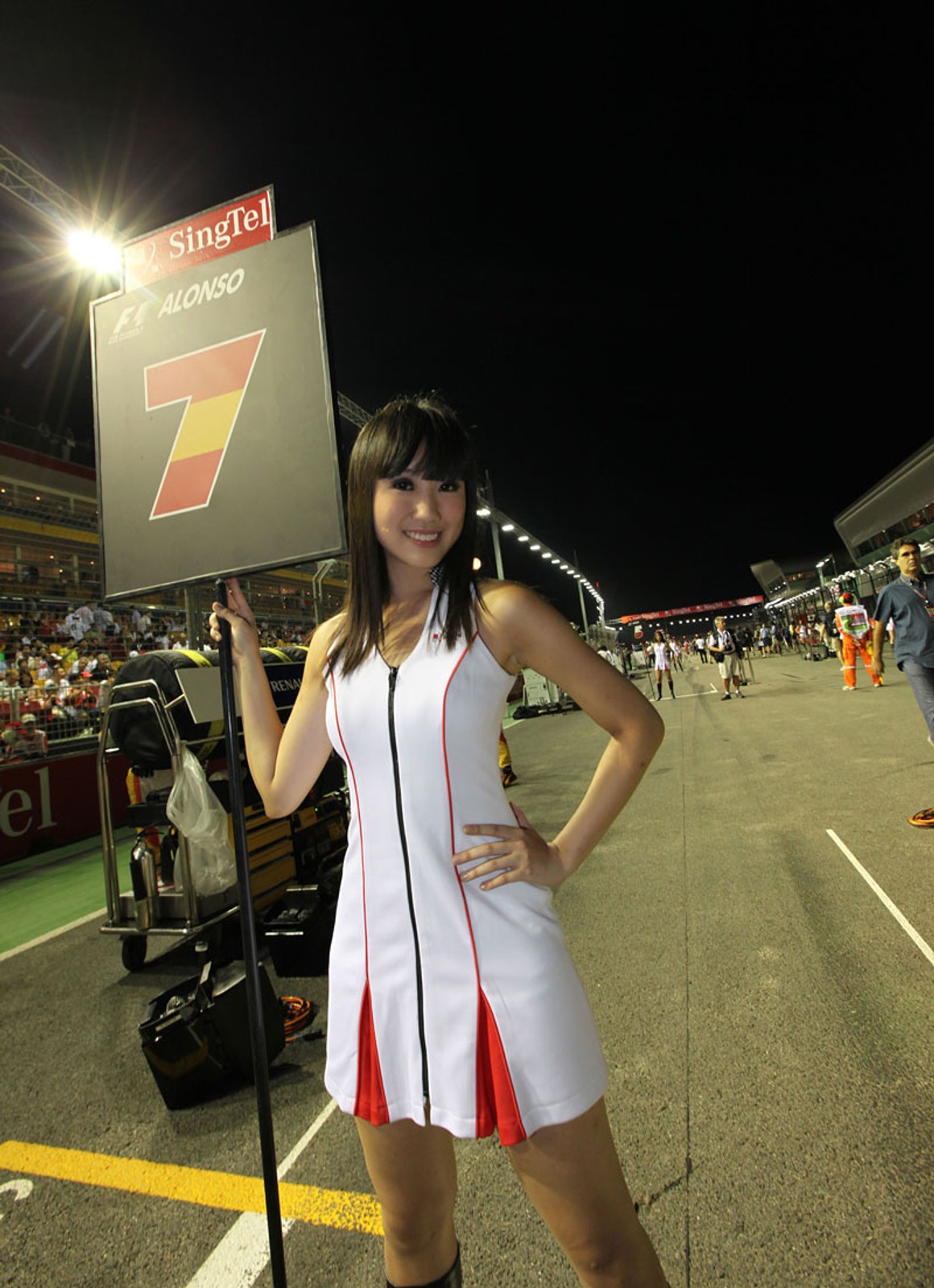 Grand Prix Singapuru 2009: sukces Hamiltona - fotogaleria Jiři Křenek