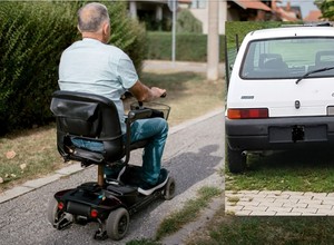 Ile Cinquecento ma wspólnego z wózkiem inwalidzkim? Ten emeryt twierdzi, że wiele