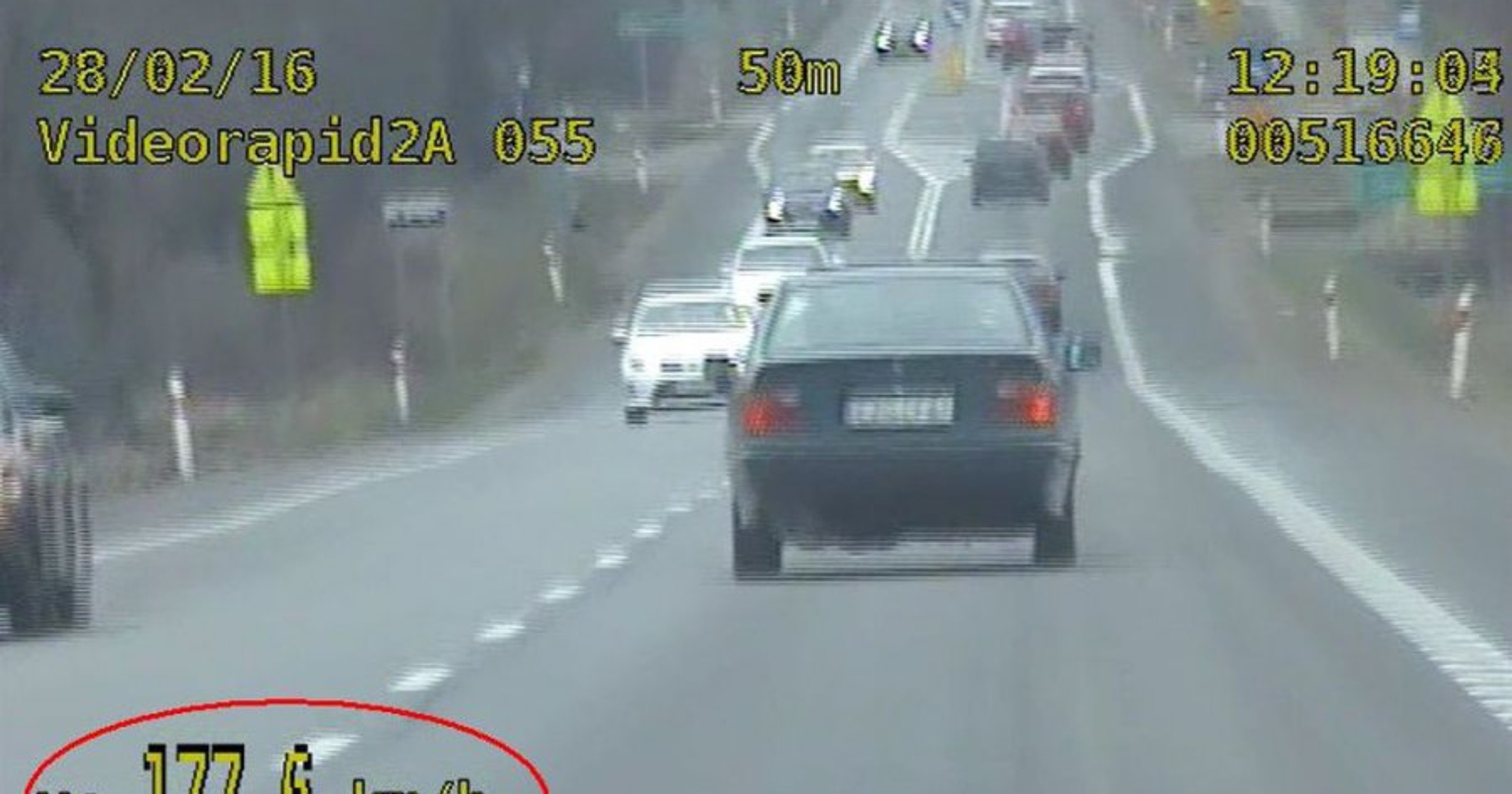 29 wykroczeń i 167 punktów karnych - pościg zakończony wypadkiem