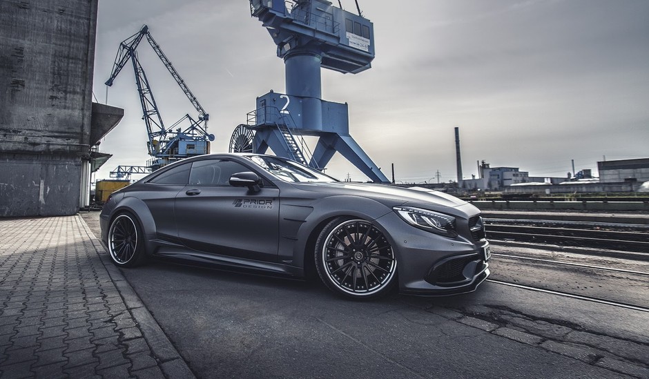 Przypakowana S-klasa Coupe od Prior-Design