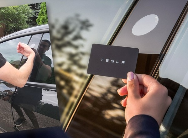 Tesla otwierana dłonią? Ten kierowca wszczepił sobie chip [WIDEO]