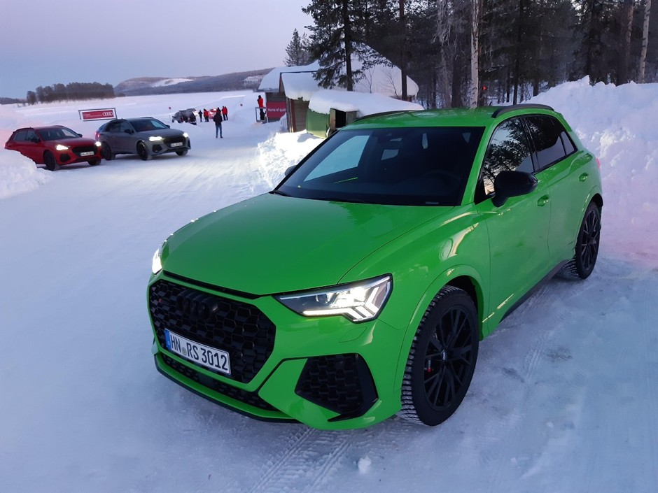Audi RS Q3 – test na lodzie