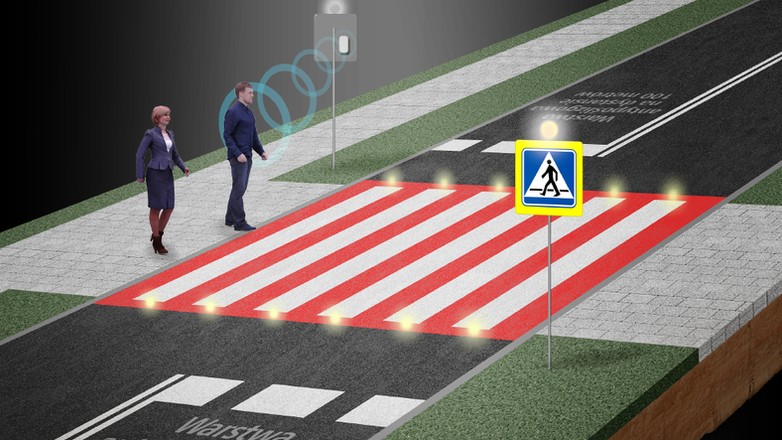 Aktywne przejścia dla pieszych