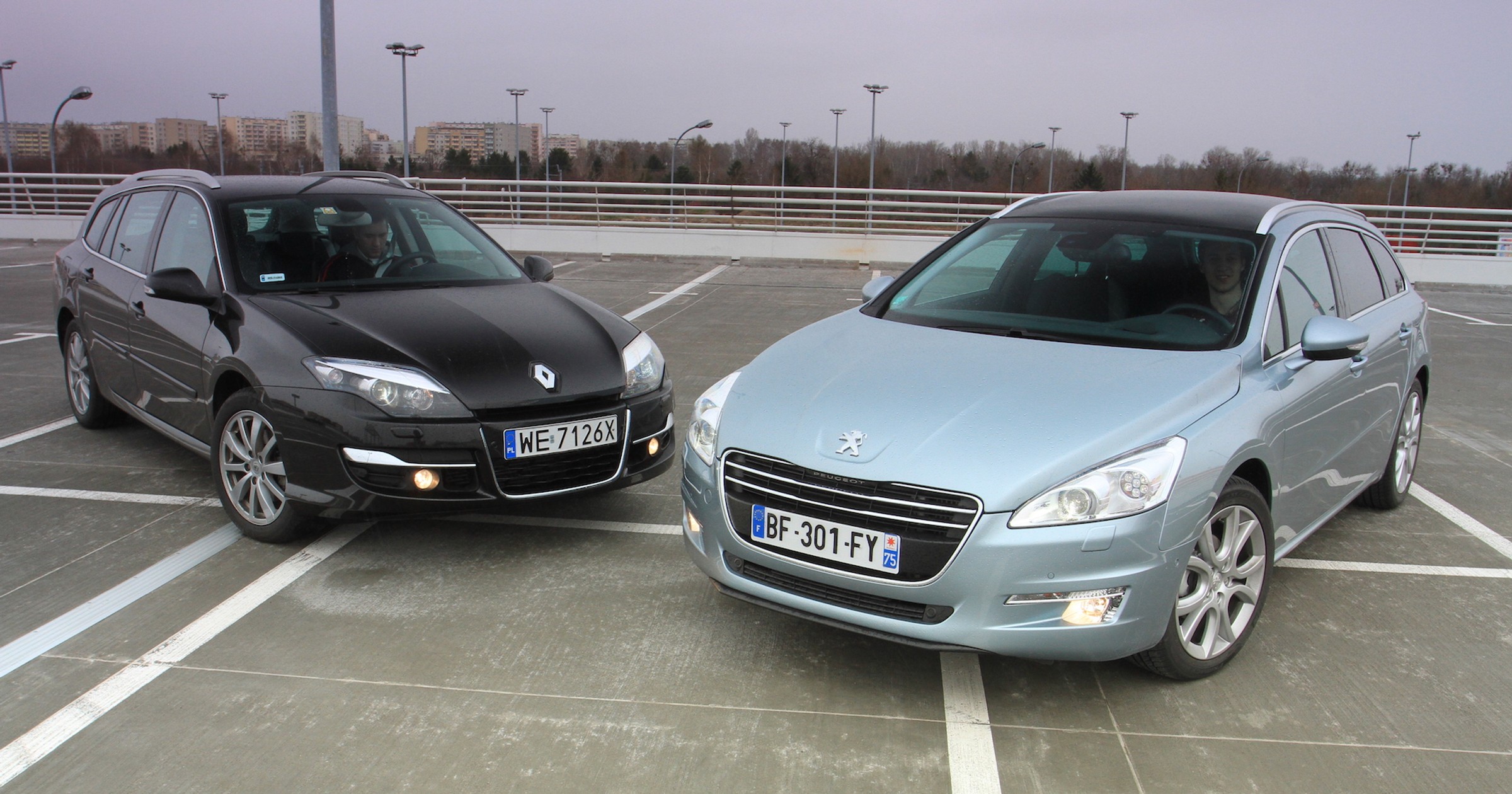 Używan kombi z dieslem w dobej cenie - Renault Laguna kontra Peugeot 508