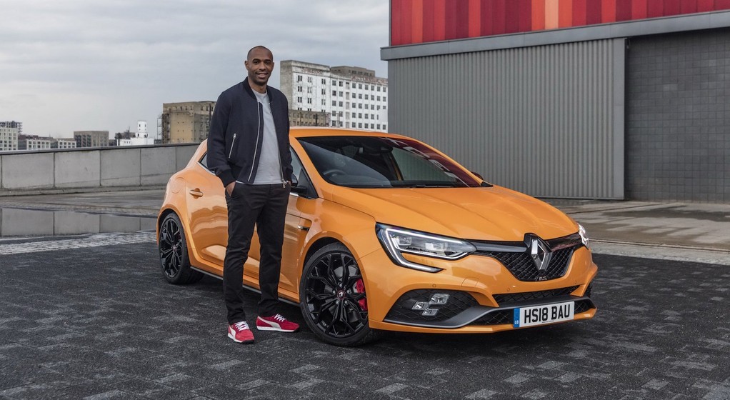 Thierry Henry ambasadorem marki  Renault