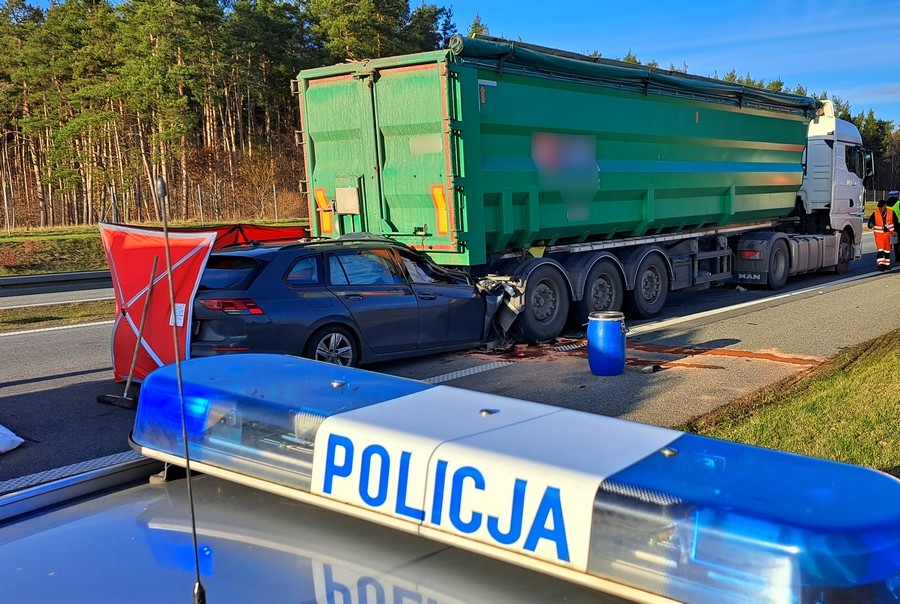 Wypadek na A1