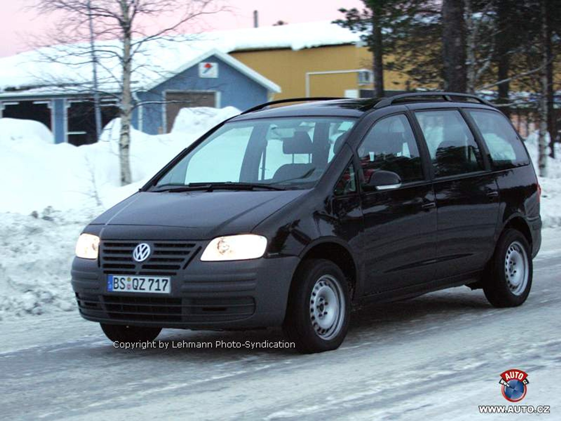 Zdjęcia szpiegowskie: Volkswagen Sharan
