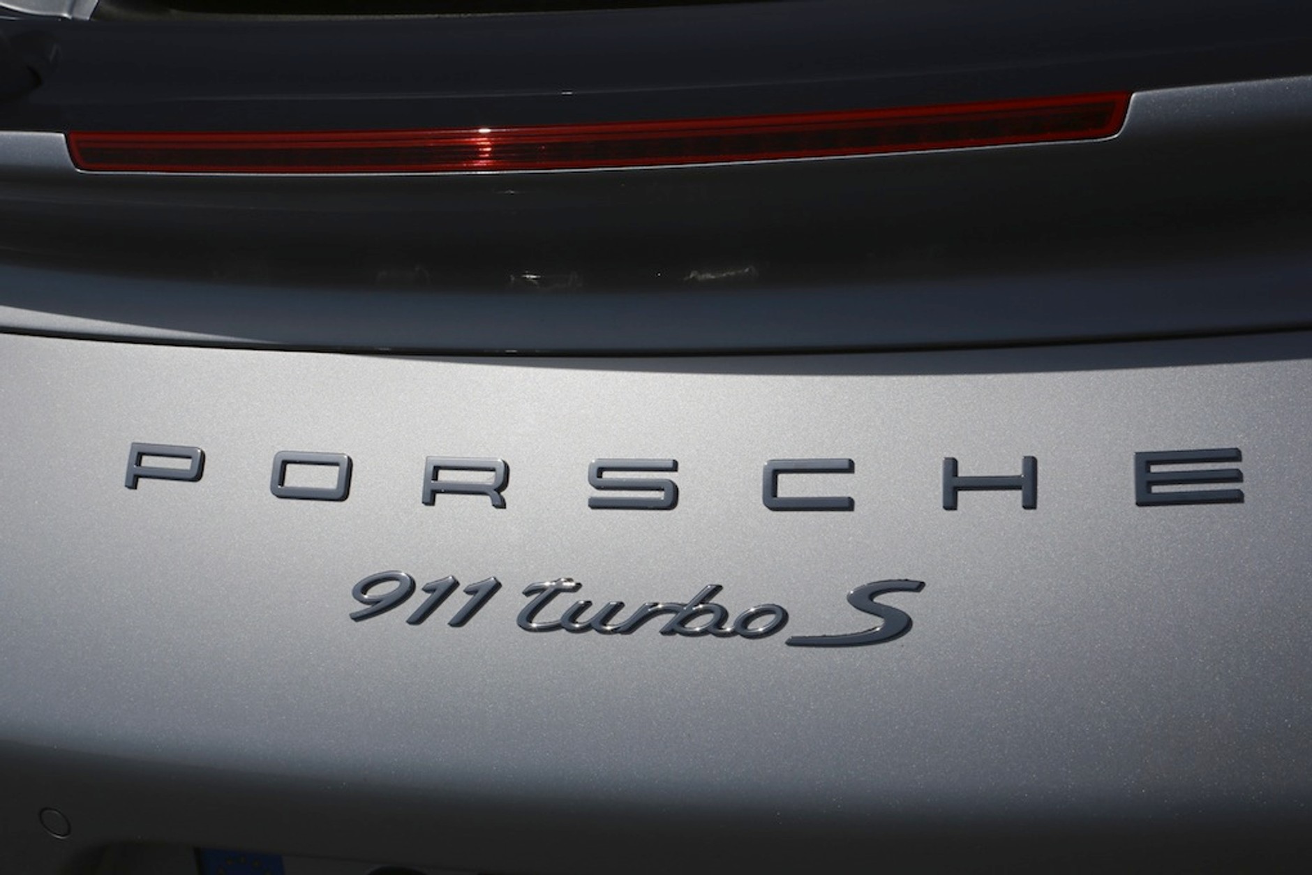 Napis Porsche 911 Turbo S