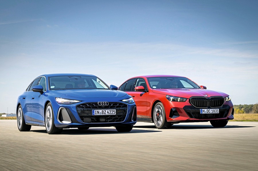 BMW 540d xDrive  kontra Audi A6 Quattro