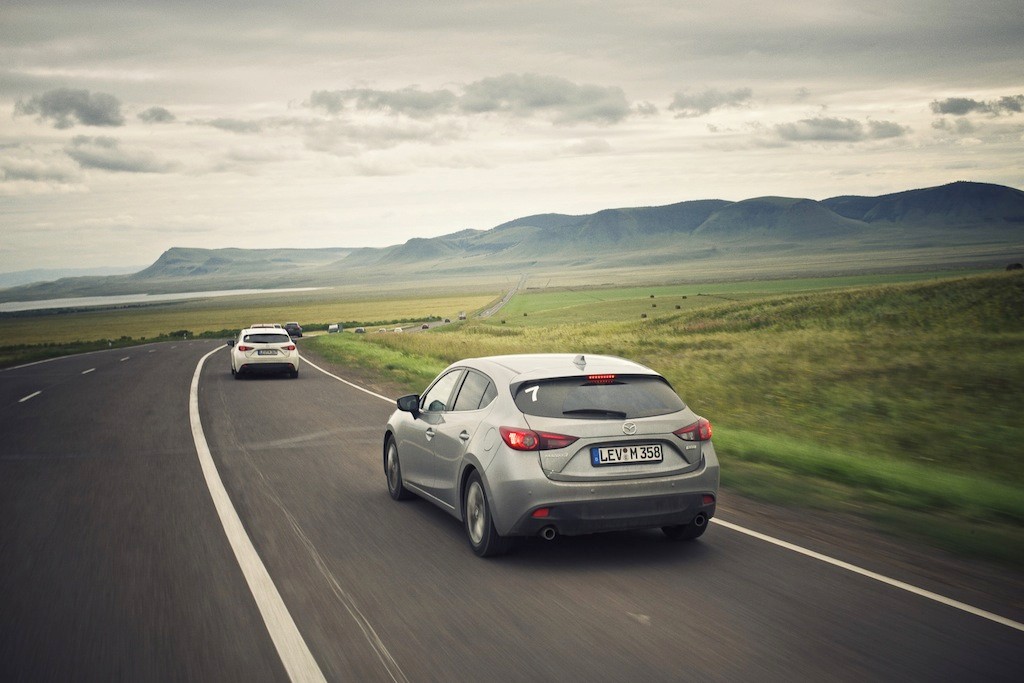 Nowa Mazda 3 na Syberii