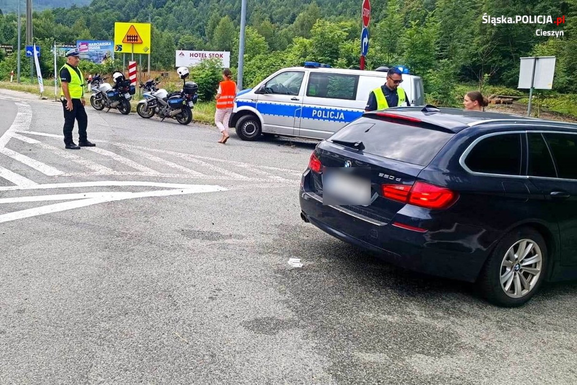 Policjanci przeprowadzili specjalną akcję. "Sprawdzali kąt prosty"