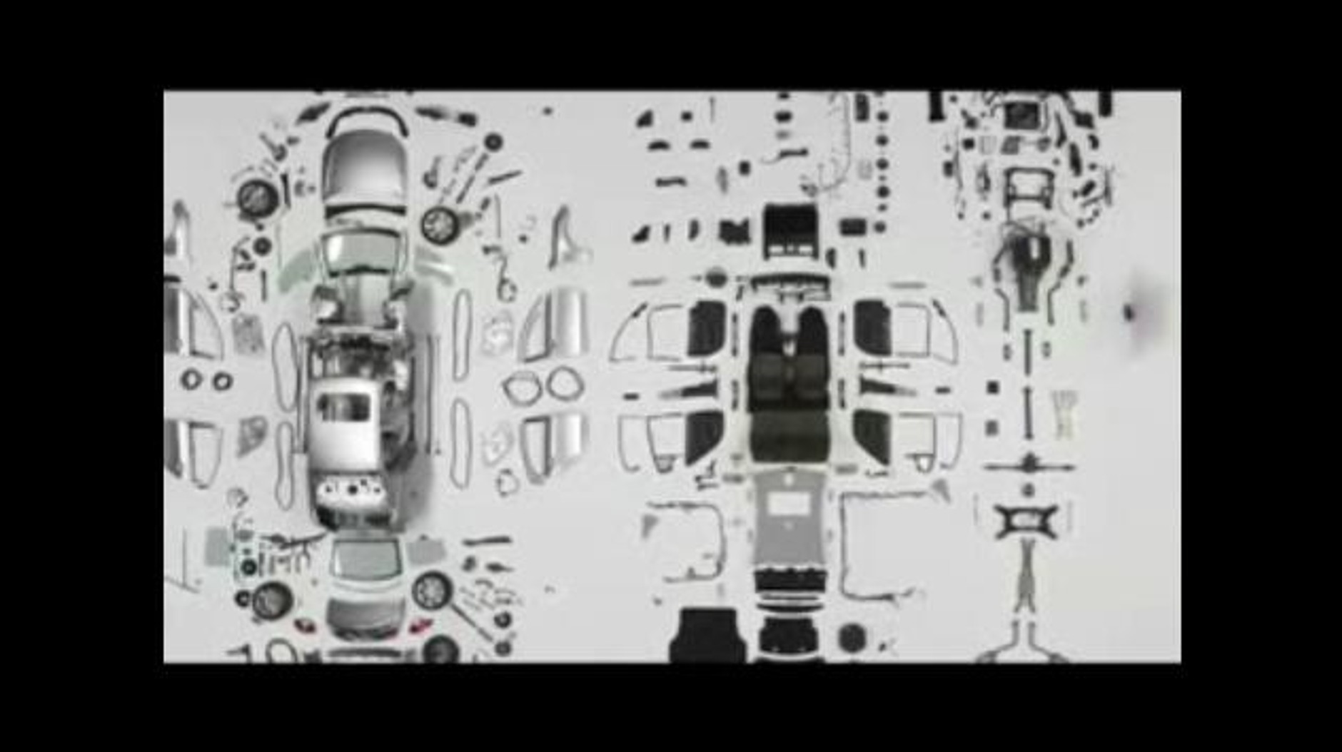 Hyundai rozebrany na części