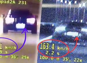 Kierowcy w Lamborghini i BMW złapani na trasie S7. Słono zapłacą za swoje wyczyny [WIDEO]