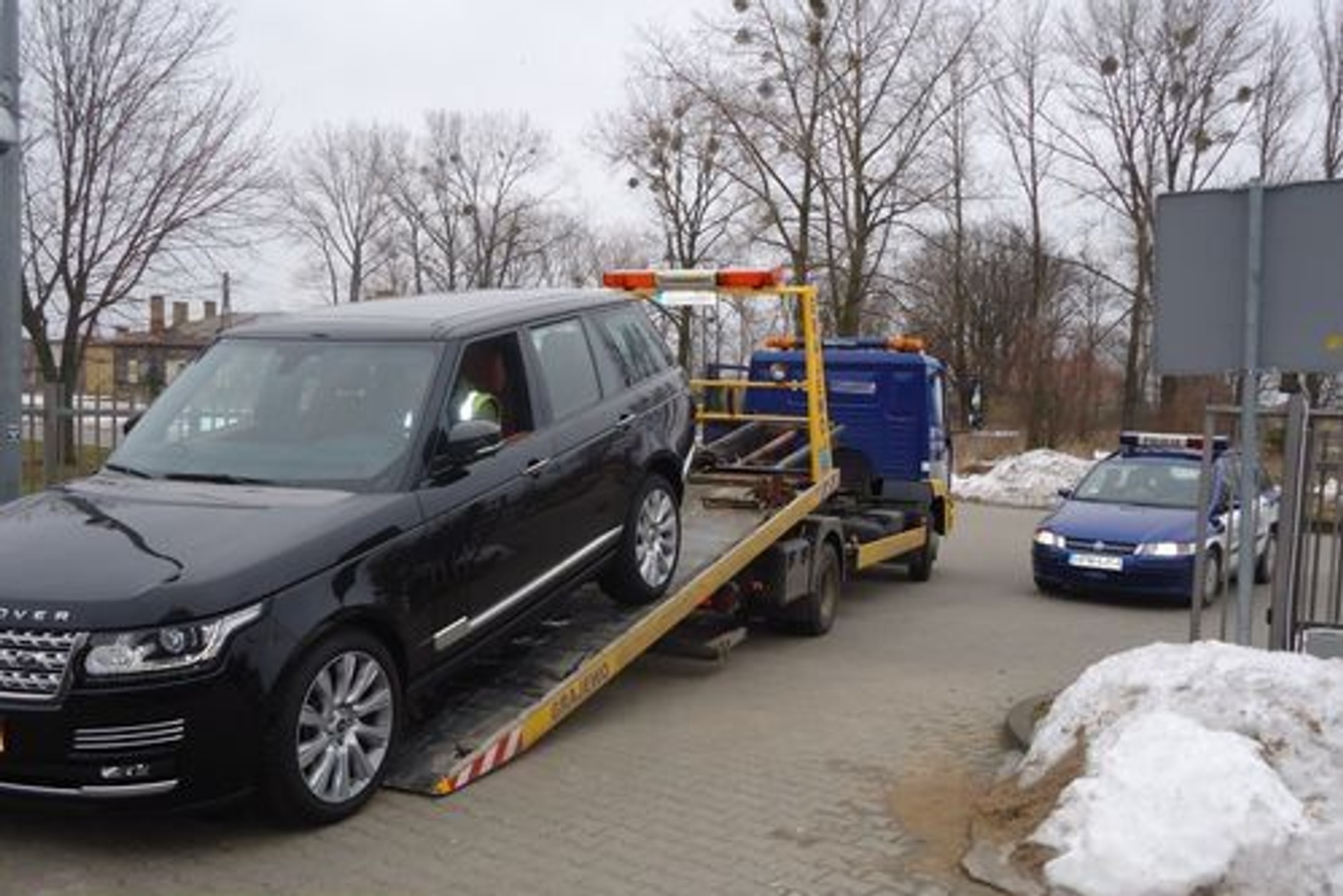 Poszukiwane w Holandii auta w rękach polskiej policji