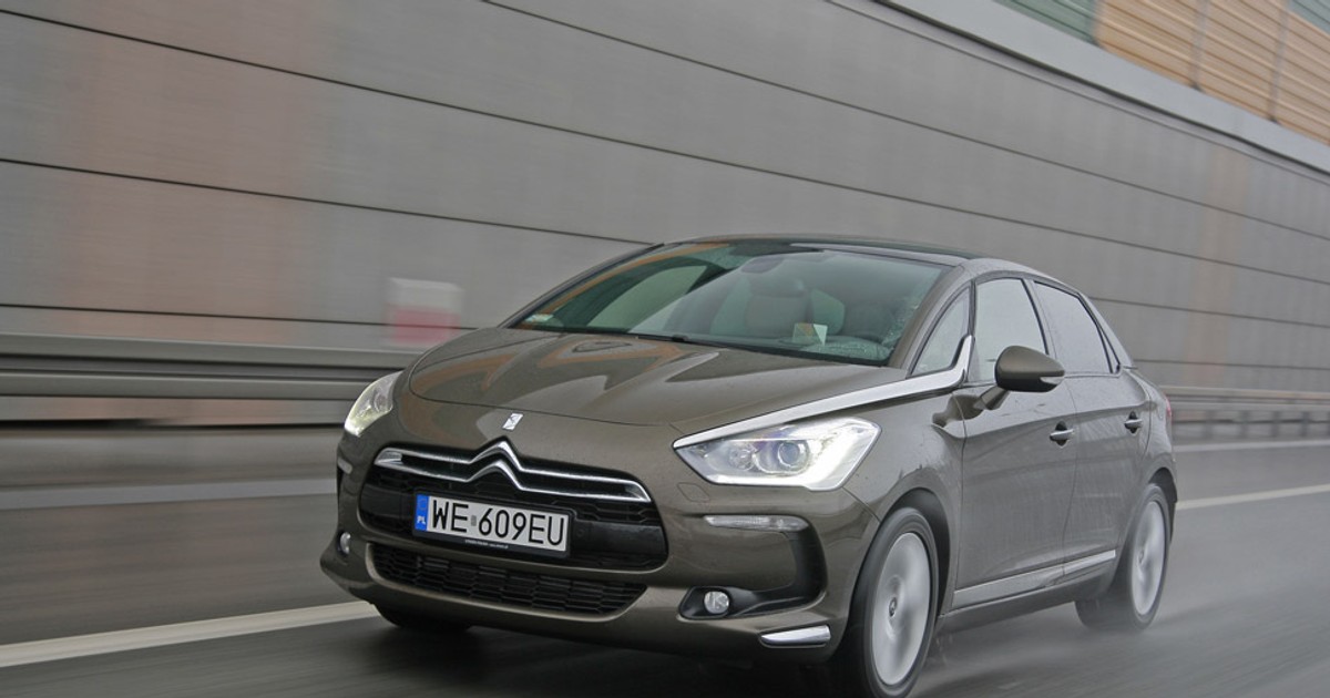 Test Citroena DS5 1.6 THP 200 Sport Chic: elegancka limuzyna