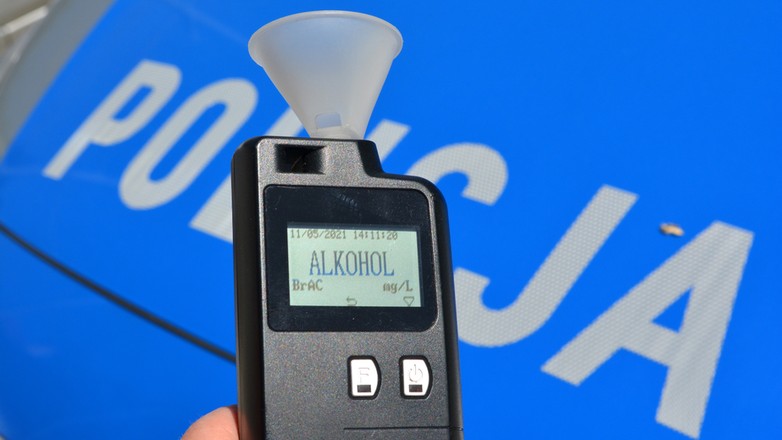 Badanie alkomatem