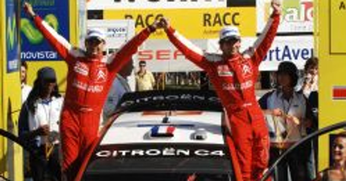 Rajd Katalonii 2007: Loeb i Sordo oraz  Citroën bezkonkurencyjni (wyniki, klasyfikacje)