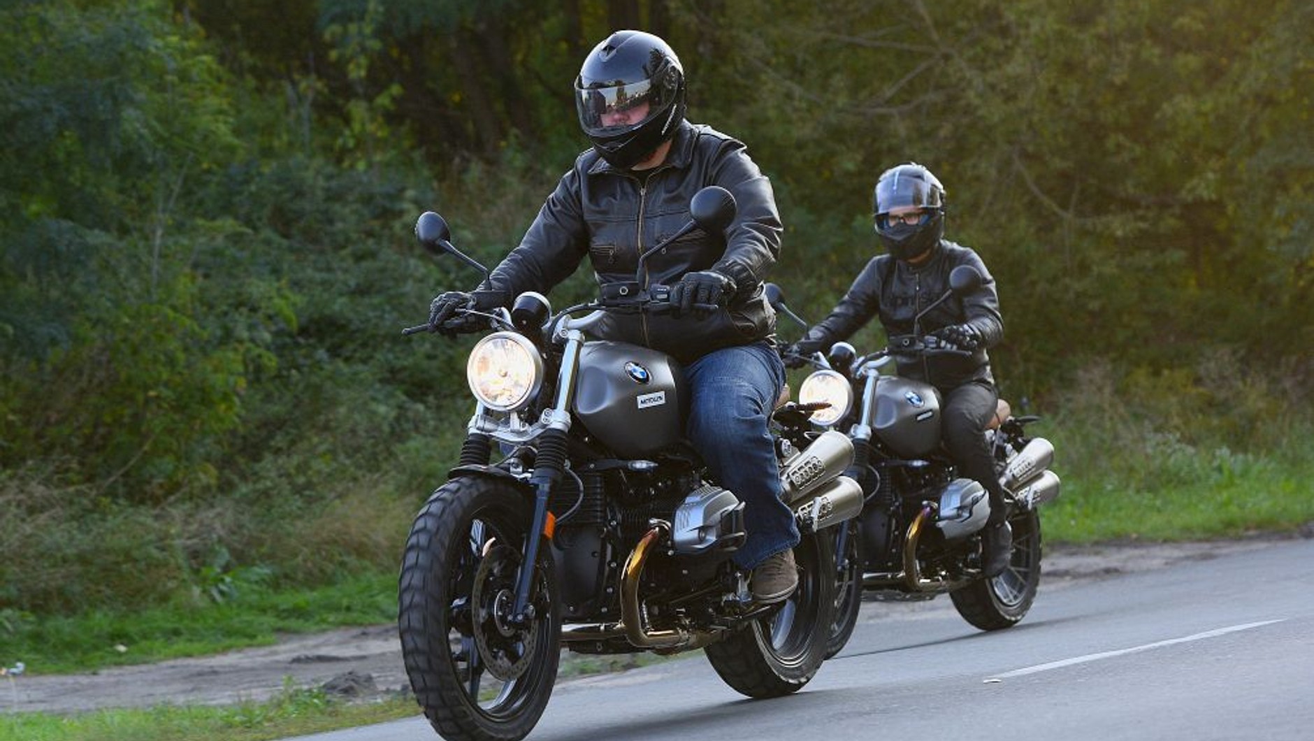 BMW R nineT Scrambler w akcji