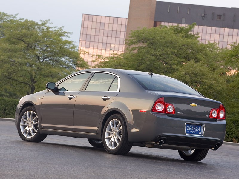 Chevrolet Malibu północnoamerykańskim samochodem roku 2008