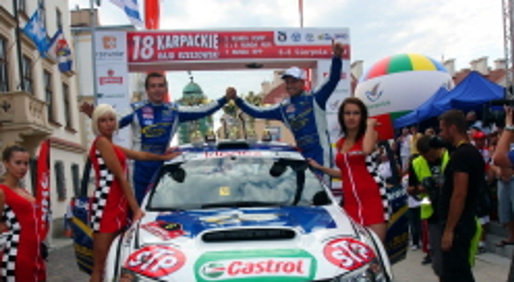 Subaru Poland Rally Team po Rajdzie Rzeszowskim