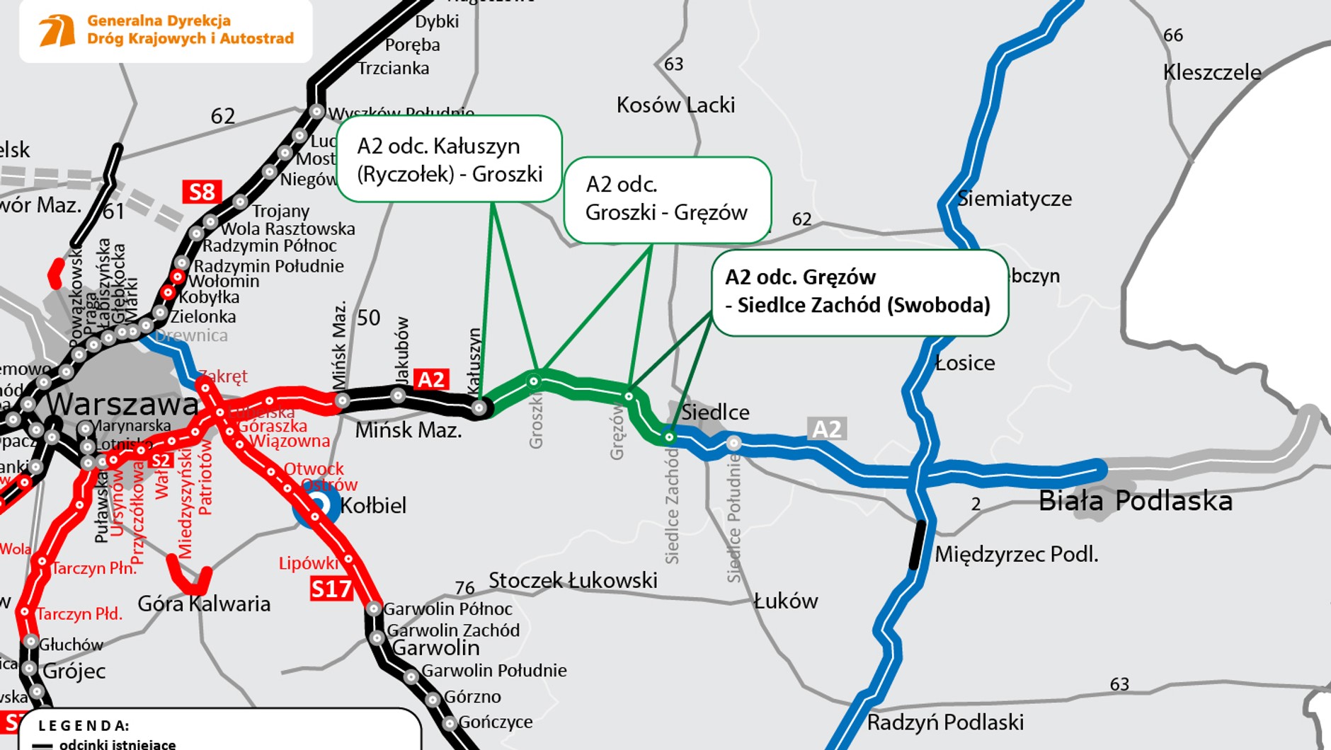 A2 Mińsk Mazowiecki - Siedlce