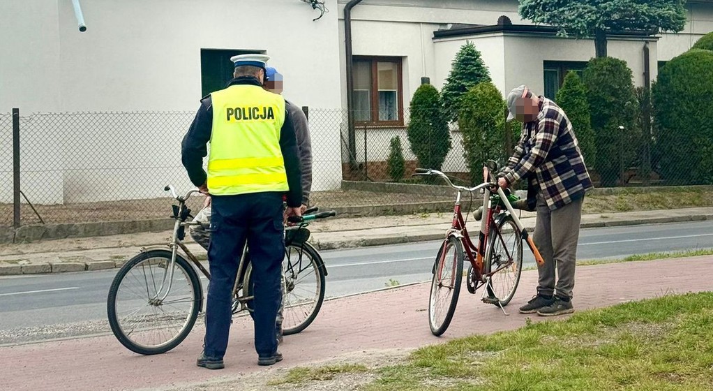 Akcja "Bezpieczny Rowerzysta" na drogach woj. kujawsko-pomorskiego