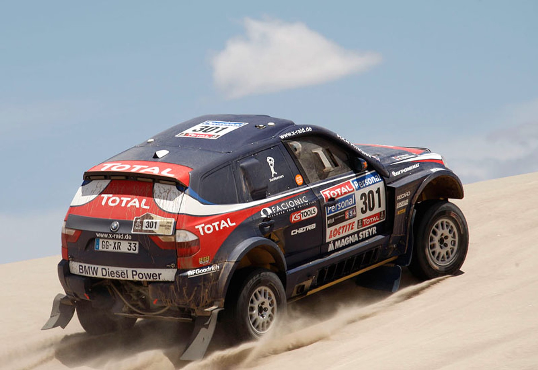 Rajd Dakar 2010: Przygoński 8. (8. etap na żywo, klasyfikacja, foto - Willy Weyens)