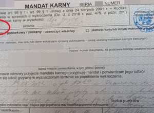 Pieszy wpadł pod auto. Policja ukarała go srogim mandatem