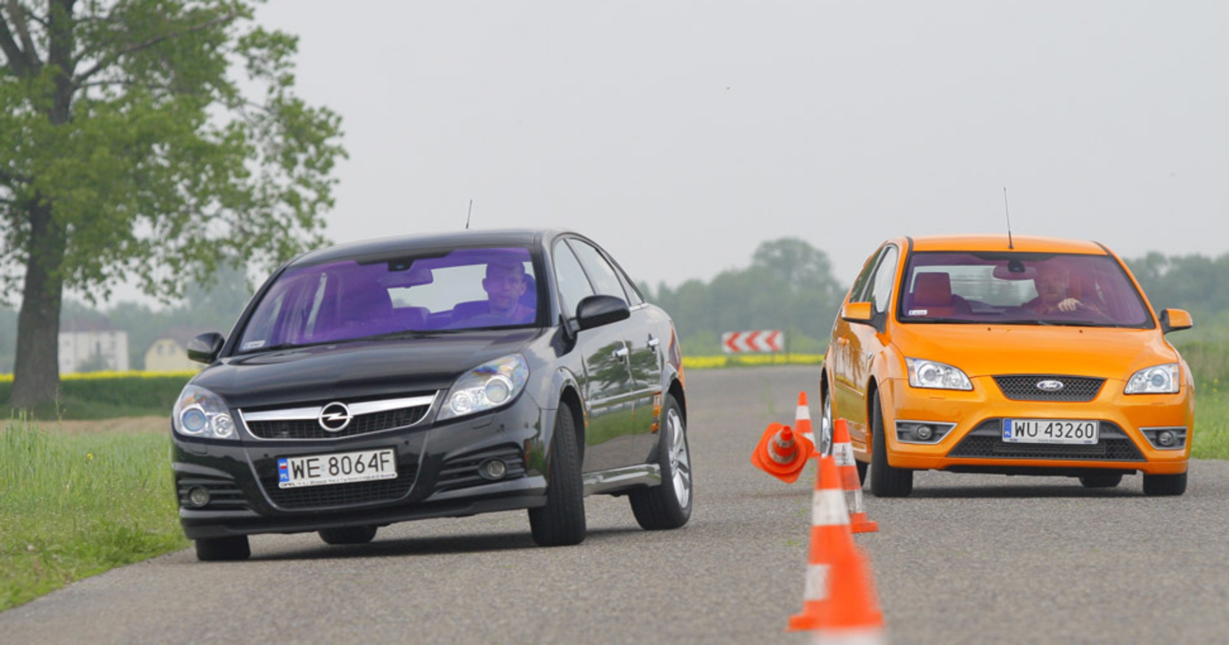 Opel Vectra GTS 2.8 V6 Turbo kontra Ford Focus ST: druga strona mocy