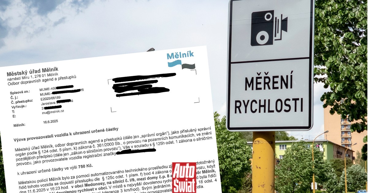 Dostał mandat z Czech i zapłacił, ale o dzień za późno. Zaczęły się kłopoty