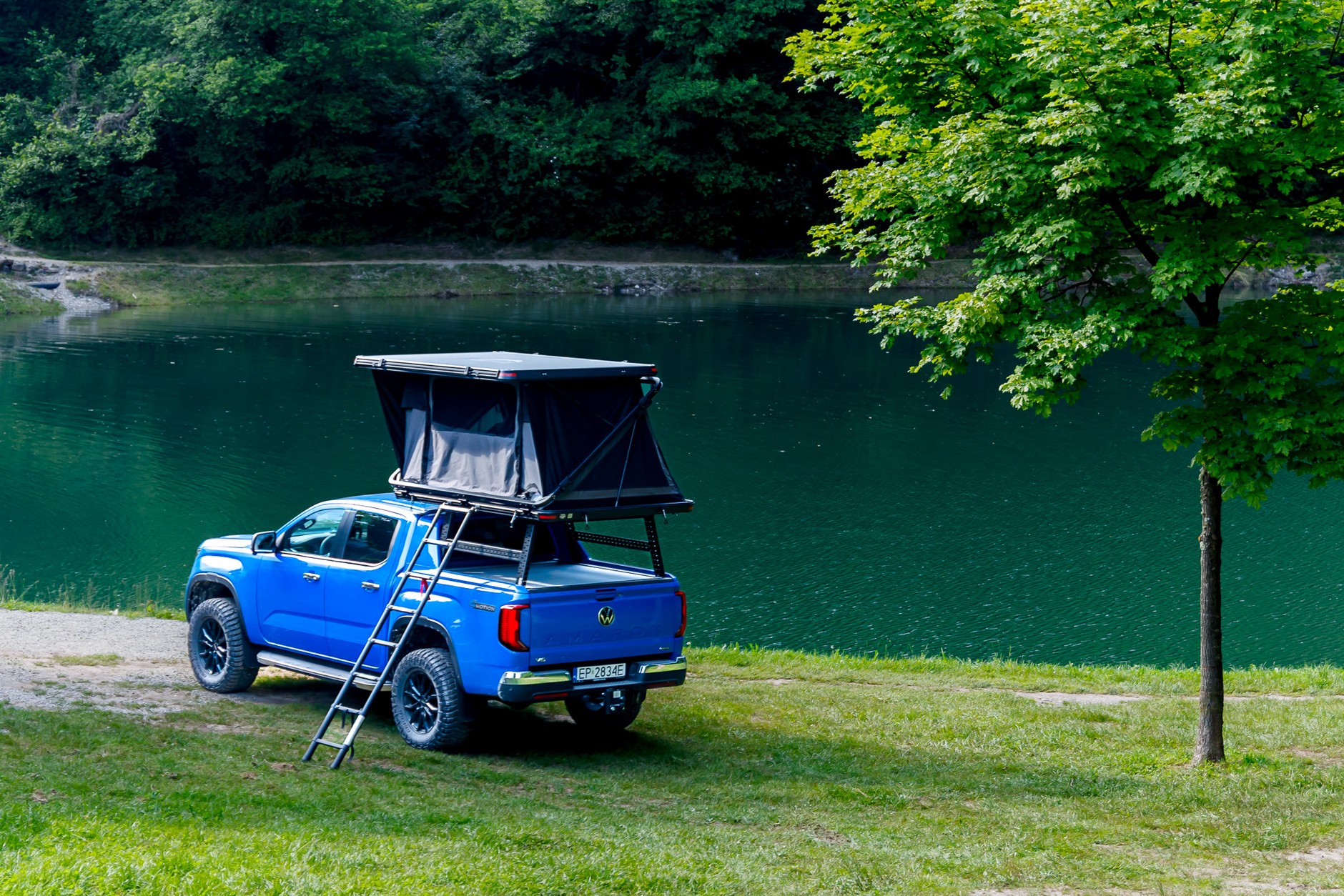 Volkswagen Amarok i Grand California na włoskich wakacjach