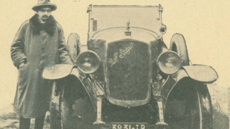 Samochód Ralf Stetysz hrabiego Tyszkiewicza