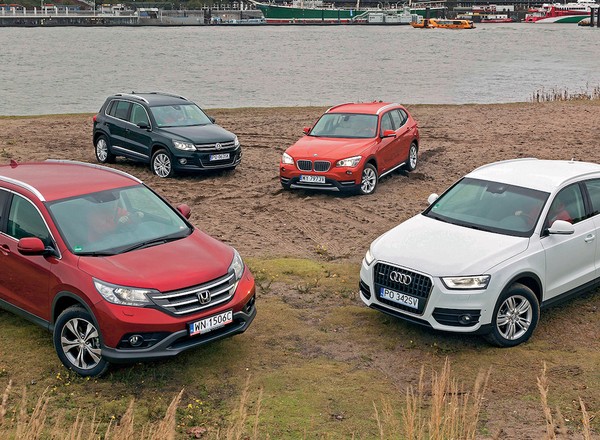 Prestiż czy zdrowy rozsądek? Sprawdzamy trwałość Audi Q3, BMW X1, Hondy CR-V i Volkswagena Tiguana