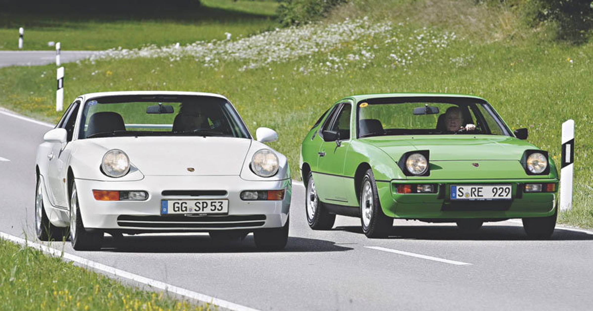 Porsche 924 kontra 968 - tak podobne, a jednak odmienne