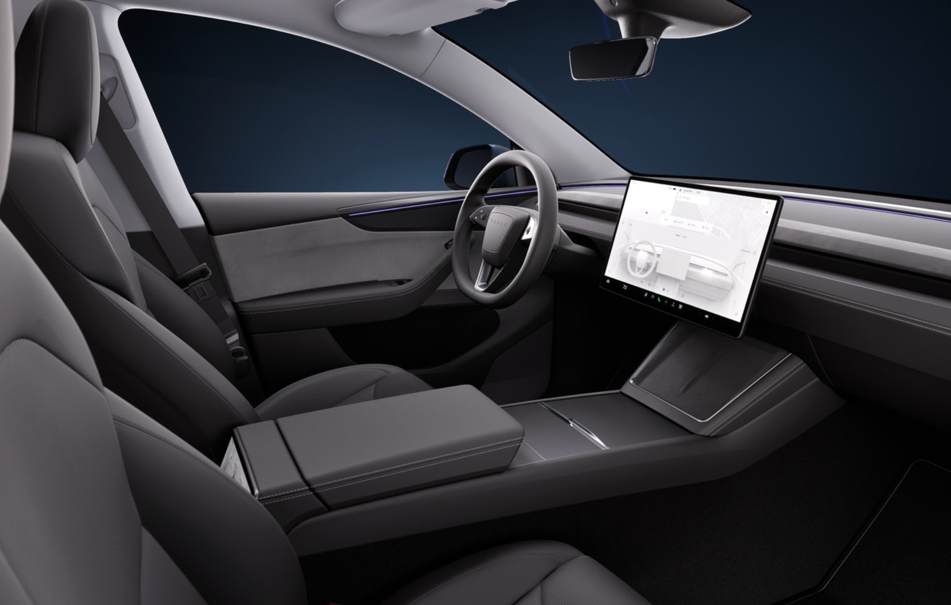 Tesla Model Y po zmianach na 2025 rok
