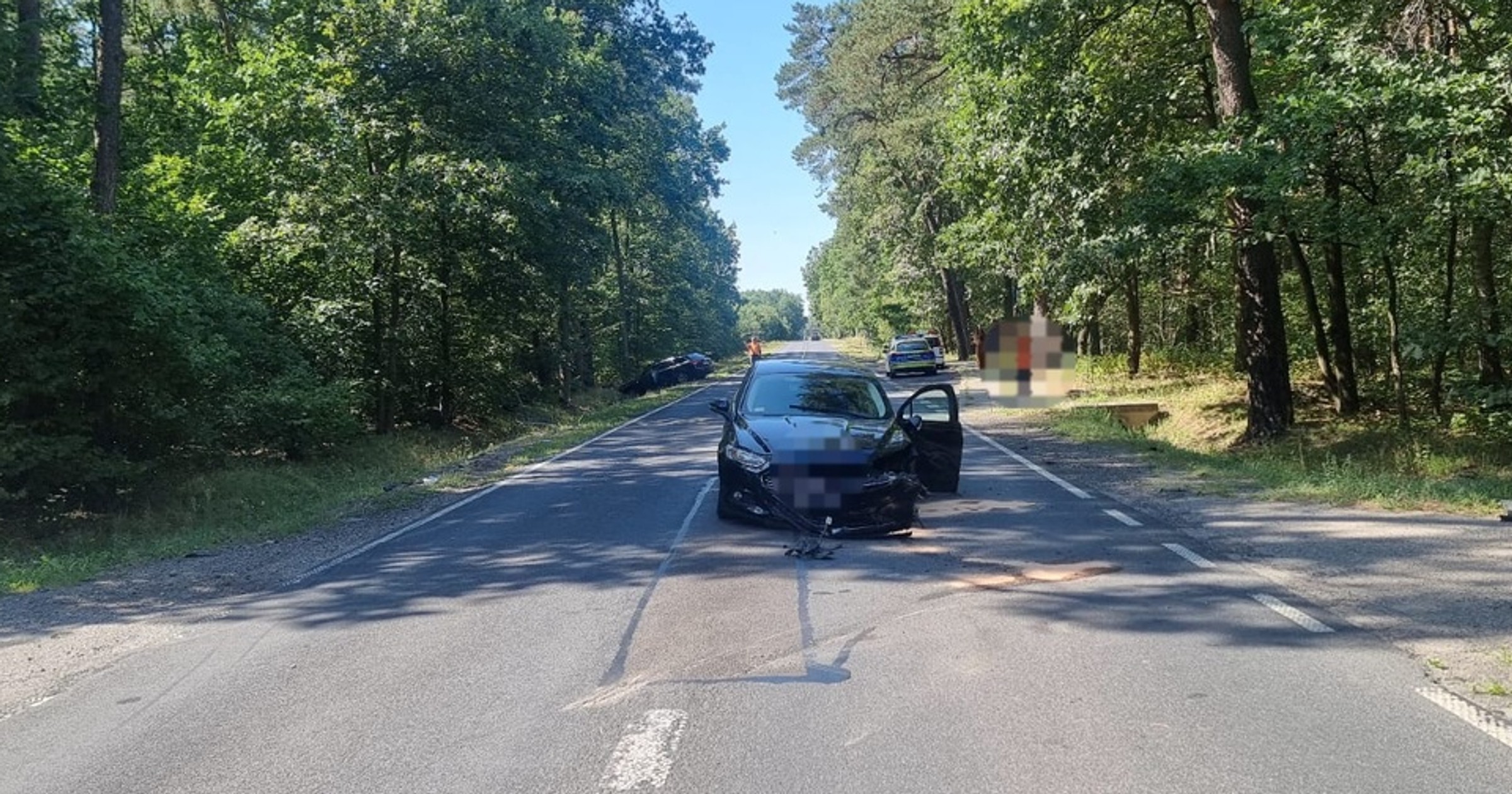 Policjanci pracowali przy dwóch wypadkach. Powód był taki sam