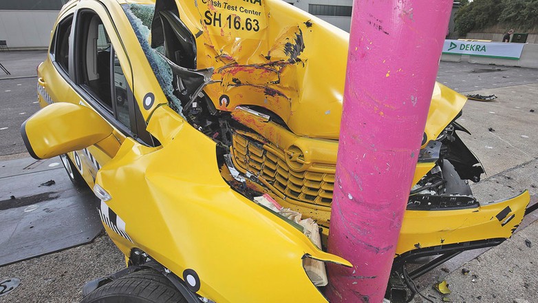 Crashtesty a rzeczywistość - 80 km/h zabija!