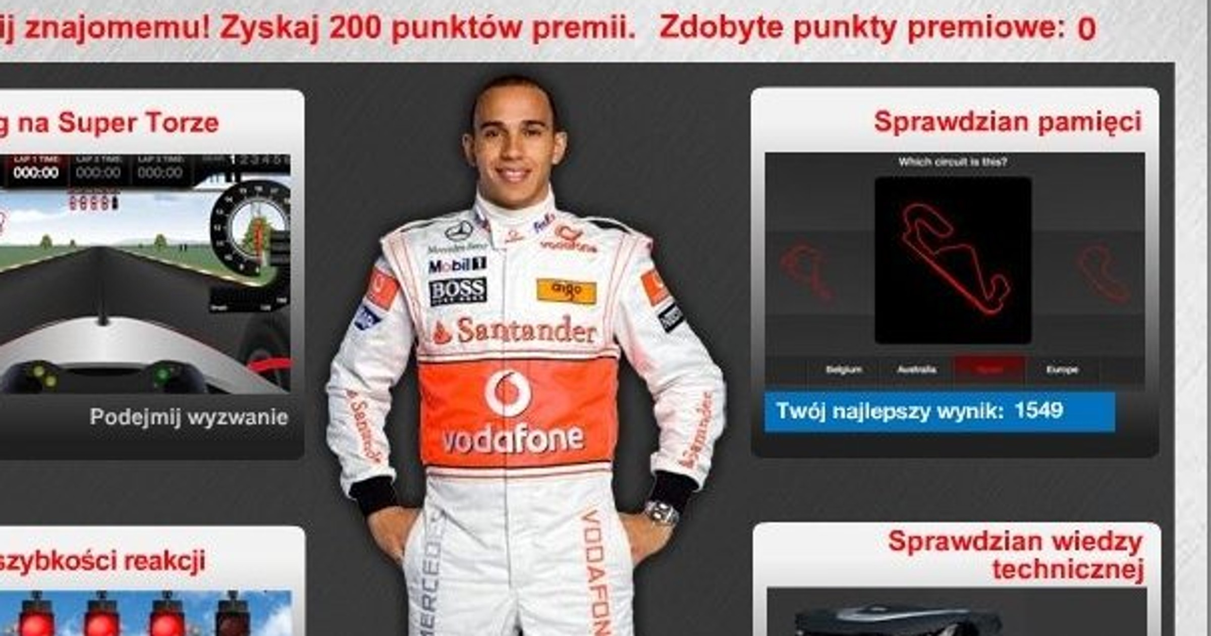 Zostań mistrzem F1!