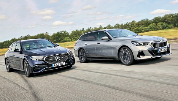 Super oszczędne rodzinne kombi: Mercedes i BMW