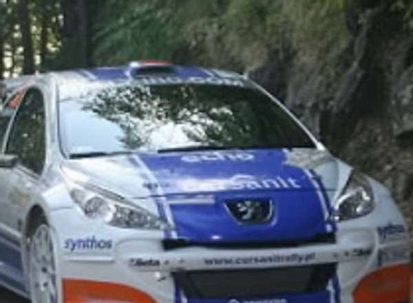 Rajd Antibes 2008: Sołowow czwarty po pierwszym etapie