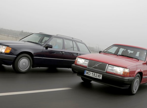 Mercedes S124 kontra Volvo 740 kombi - który klasyk będzie lepszy na co dzień