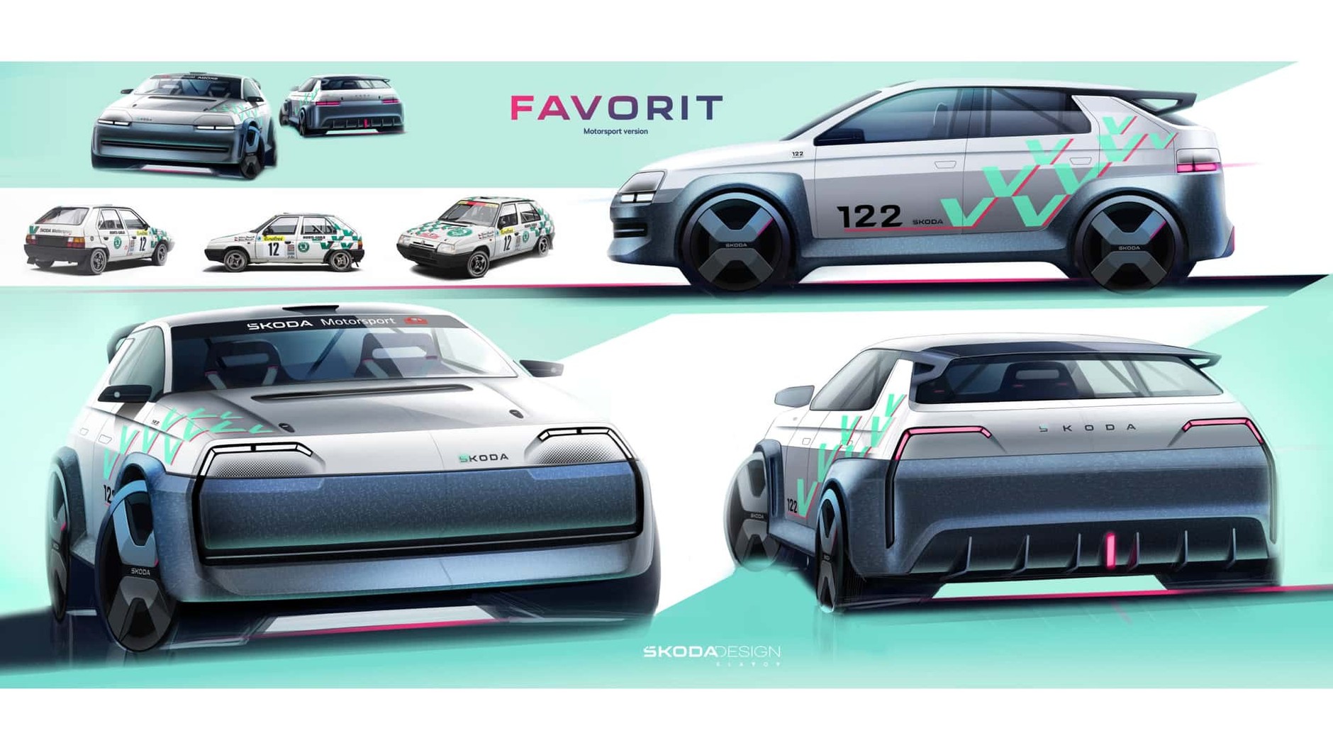 Nowa Skoda Favorit Concept 2025