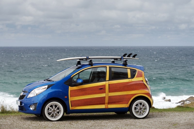 Chevrolet Spark Woody – drewniany czad