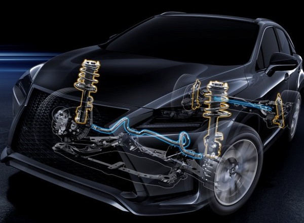 Udoskonalone zawiesznie w nowym Lexusie RX