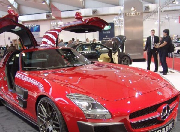 Brabus Widestar Mercedes SLS AMG gwiazdą w Essen