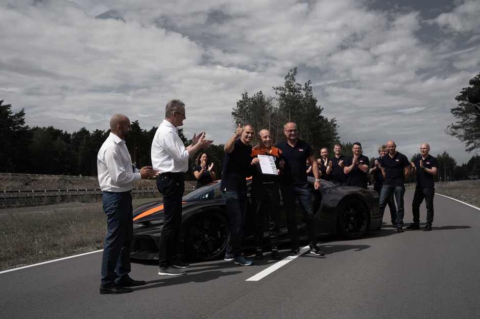 Bugatti Chiron - rekord prędkości