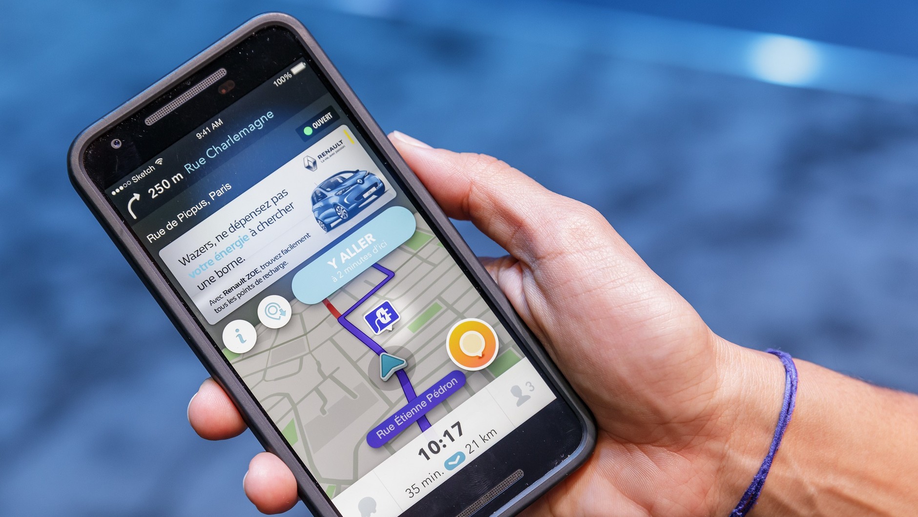 Aplikacja Waze Android Auto najpierw pojawi się w Renault