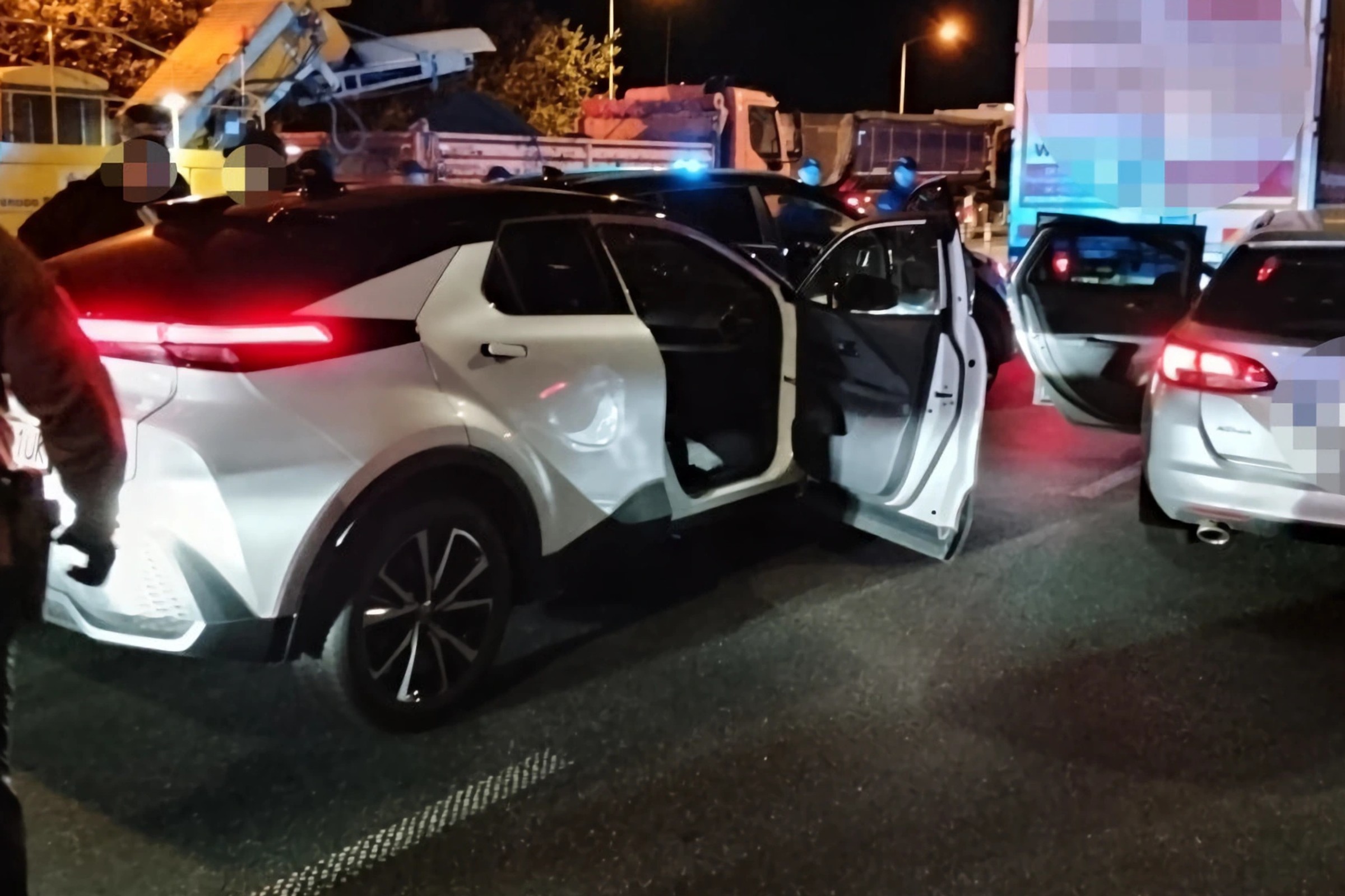 "Kobra" przejęła skradzioną Toyotę C-HR. Zatrzymanie w Warszawie jak z filmu akcji